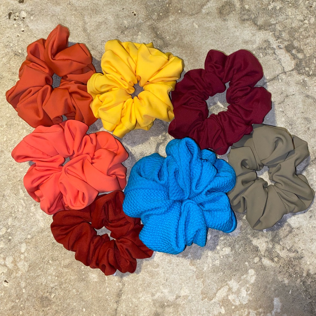 Waterproof Swim Scrunchies Brand New  3 For 30